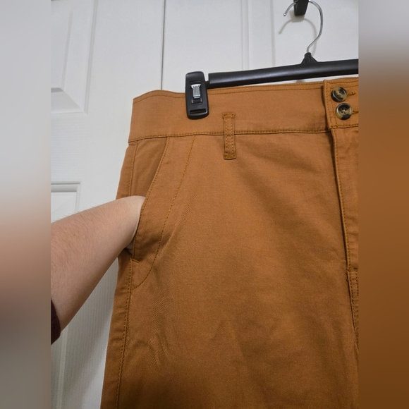 Cabi NWOT Womens Orange Paper Bag Cargo Pants Size 10 Style #604 - Picture 3 of 12